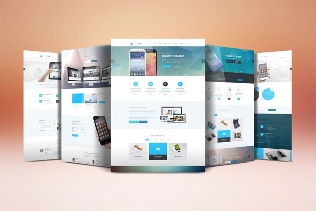 Web design concept